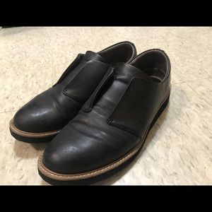 Black Loafers Size W10